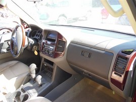 2001 Mitsubishi Montero Limited Burgundy 3.5L AT 4WD #214008
